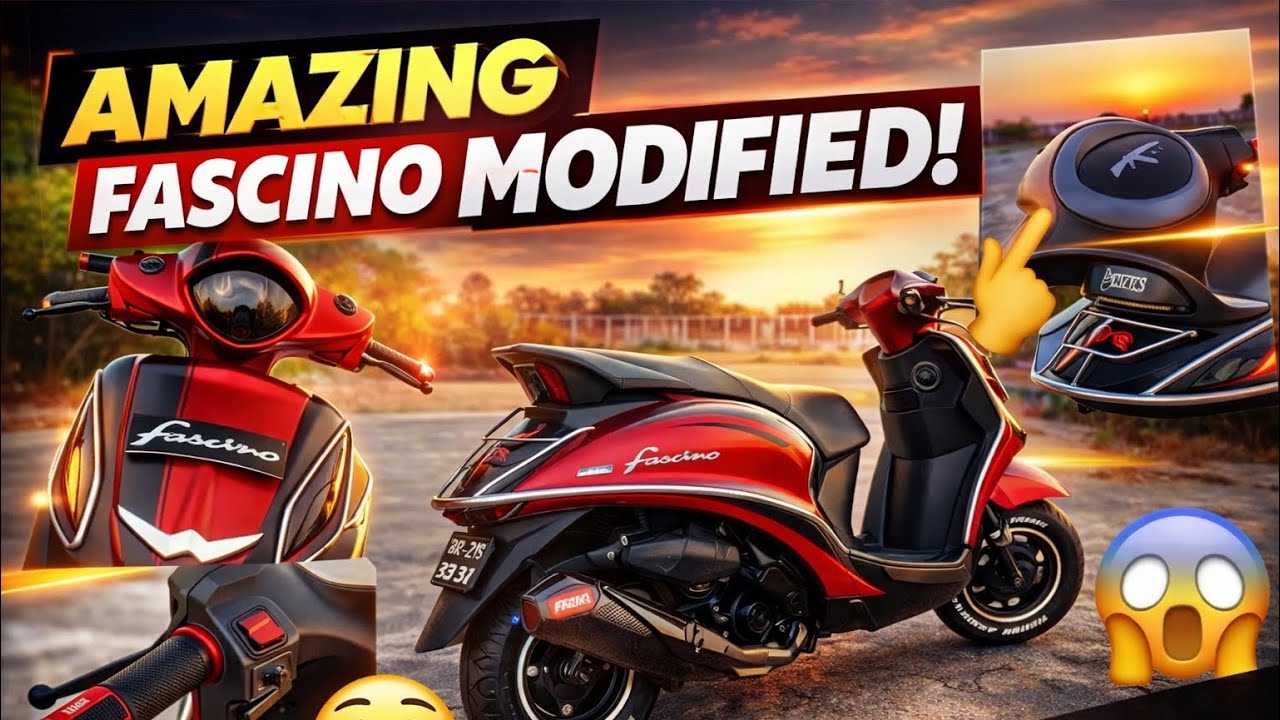 Fully Modified Fascino Only 1 in India 🙀 ||Madness Beast||