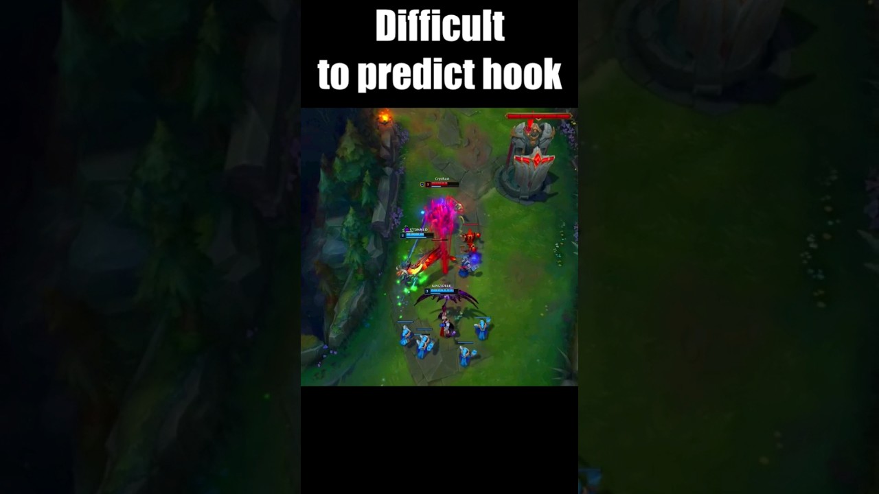 Thresh Hook Tips - Minion Trick Shot #thresh #leagueoflegends #shorts