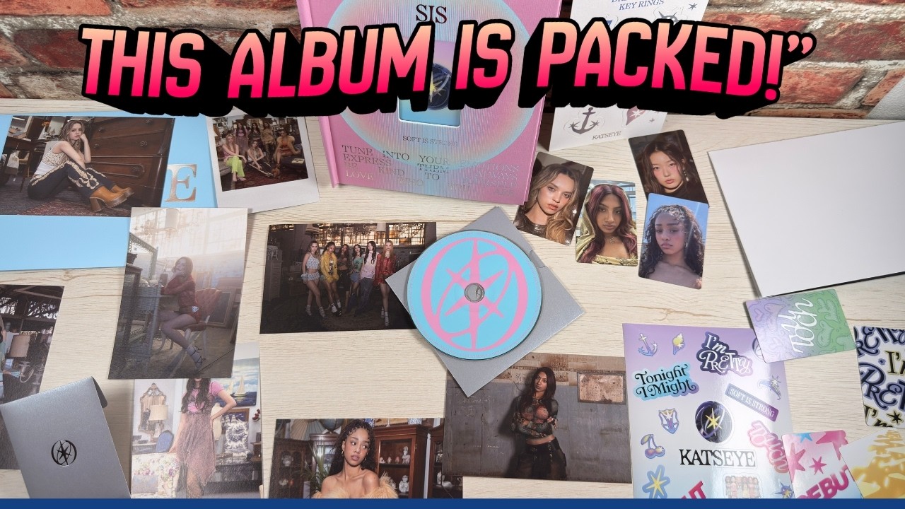 KATSEYE FIRST MINI ALBUM UNBOXING 🔥 SIS SOFTIS STRONG GLOBAL QUEENS! PACKED WITH GOODIES!