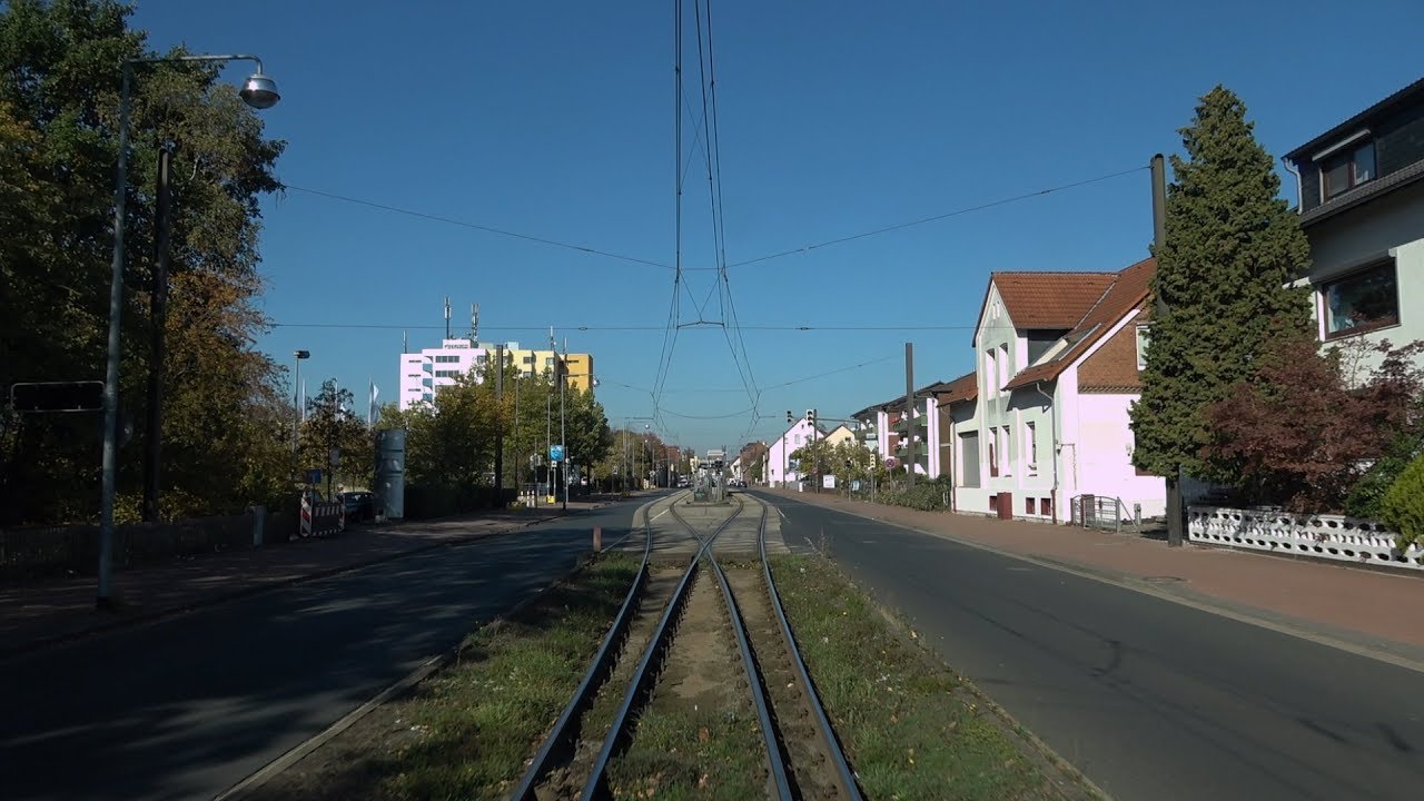 [ÜSTRA] Führerstandsmitfahrt TW 6000 | Linie 2 Rethen - Alte Heide | Ein goldener Herbsttag