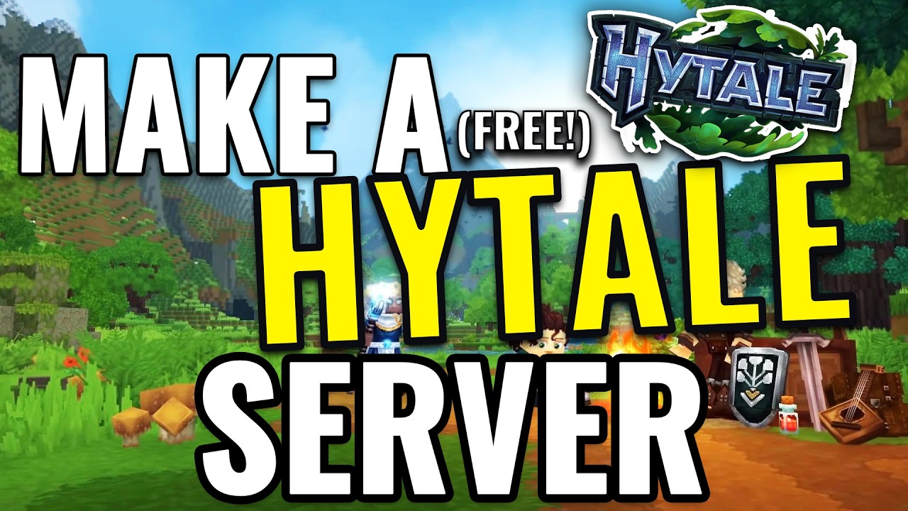 How To Make A Hytale Server For FREE in 2026!
