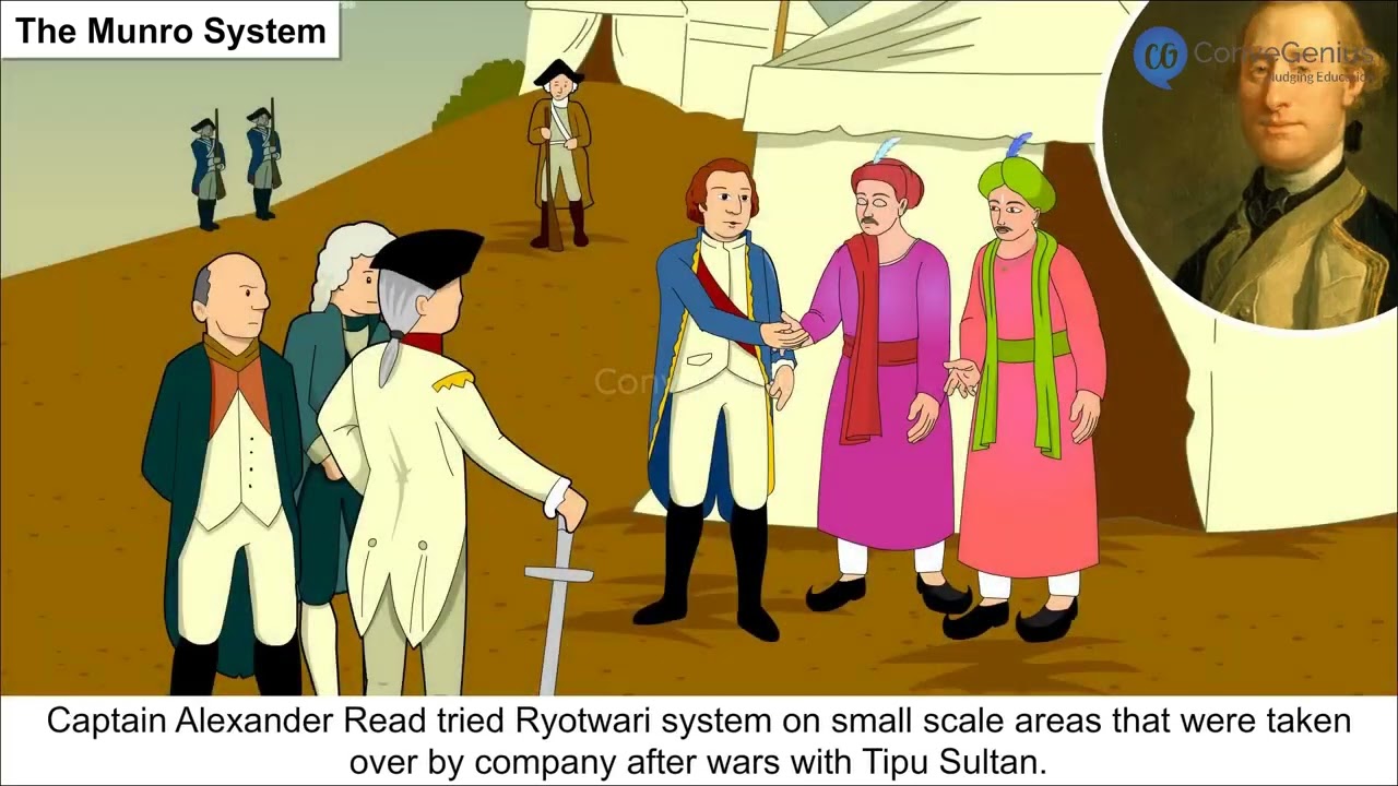 New system mahalwari system | Class 8 | History