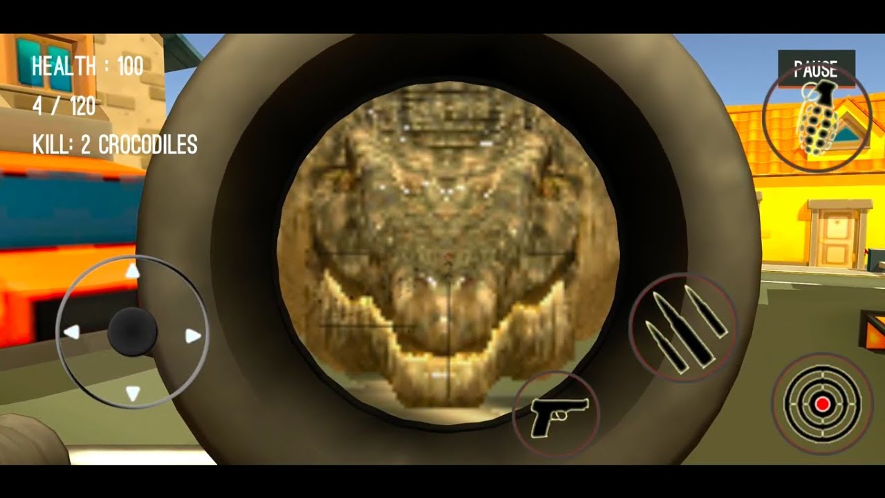 Wild Zoo Animals Hunting City Android Gameplay #12