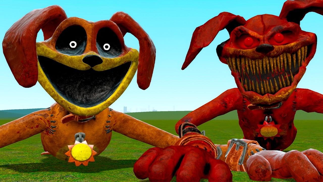DOGDAY VS NIGHTMARE DOGDAY FOR POPPY PLAYTIME! WHO IS STRONGER? - In Garry's Mod!