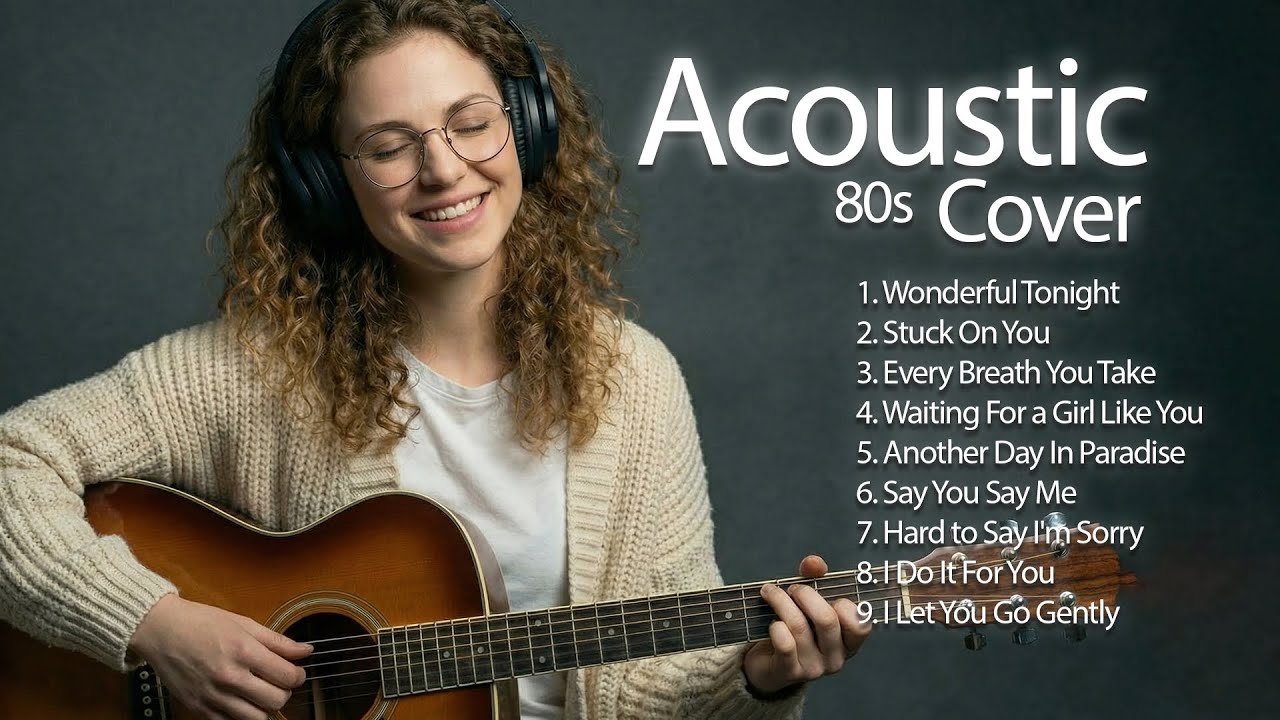 Best Acoustic Cover 70s 80s 90s | Wonderful Tonight, Stuck On You, Every Breath You Take | Relax