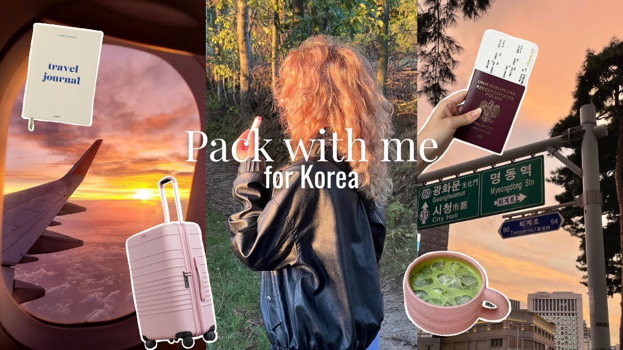 Prepping for MY FIRST trip to Korea ✈️ | travel anxiety, packing essentials & growth