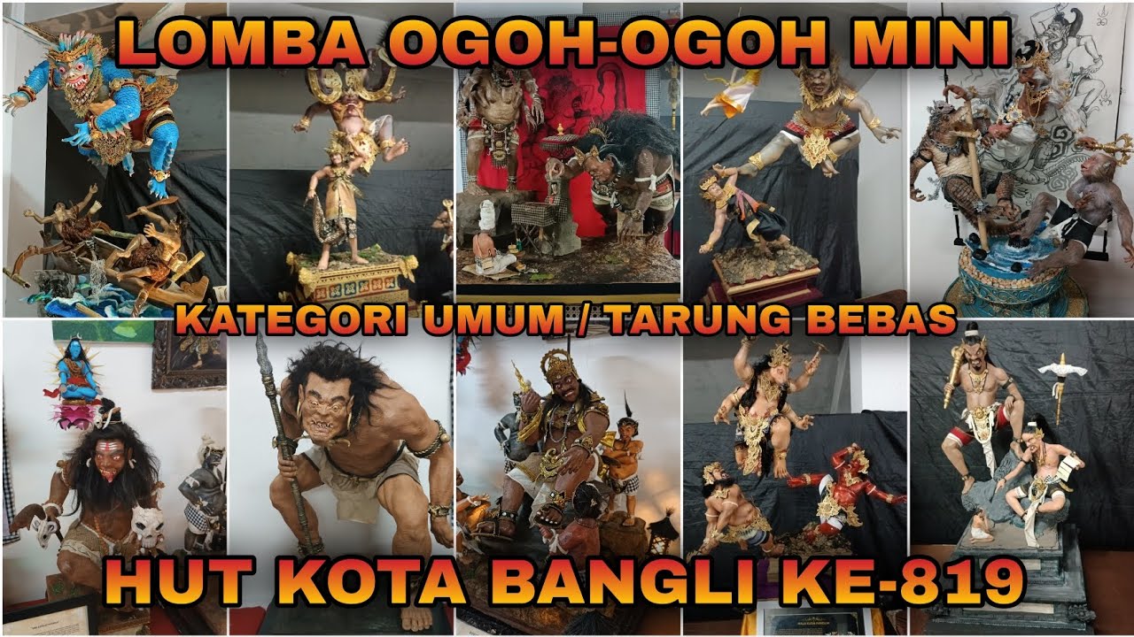 𝙏𝘼𝙍𝙐𝙉𝙂 𝘽𝙀𝘽𝘼𝙎‼️𝙆𝘼𝙏𝙀𝙂𝙊𝙍𝙄 𝙐𝙈𝙐𝙈 𝙎𝙀-𝘽𝘼𝙇𝙄 🔥LOMBA OGOH-OGOH MINI RANGKAIAN ACARA 𝙃𝙐𝙏 𝙆𝙊𝙏𝘼 𝘽𝘼𝙉𝙂𝙇𝙄 𝙆𝙀-819