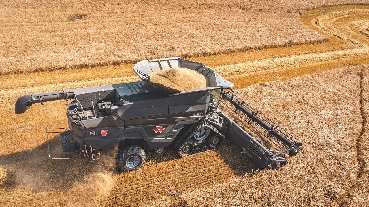 Massey Ferguson IDEAL 8T/ Peragro Přísečná/ Ječmen 2021