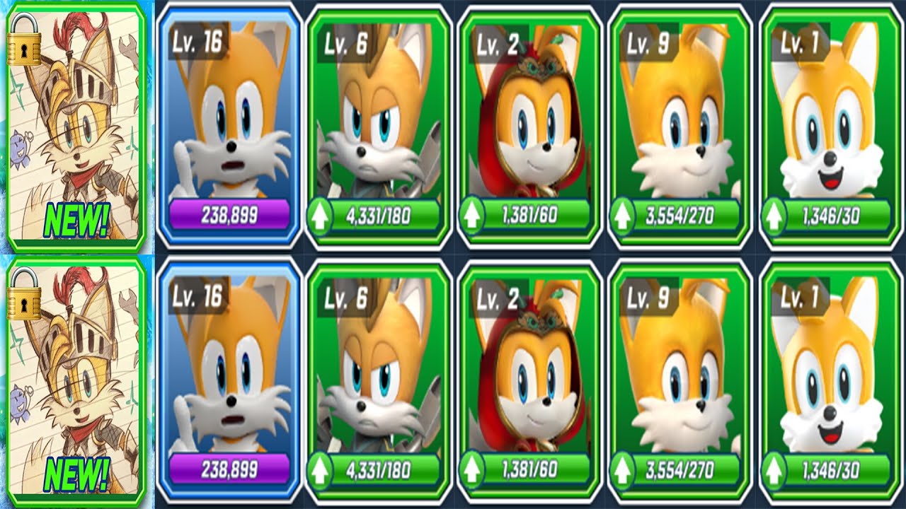 Sonic Forces Speed ​​Battle — Скоро появится новый персонаж Vailant Tails — Геймплей битвы All Fi...