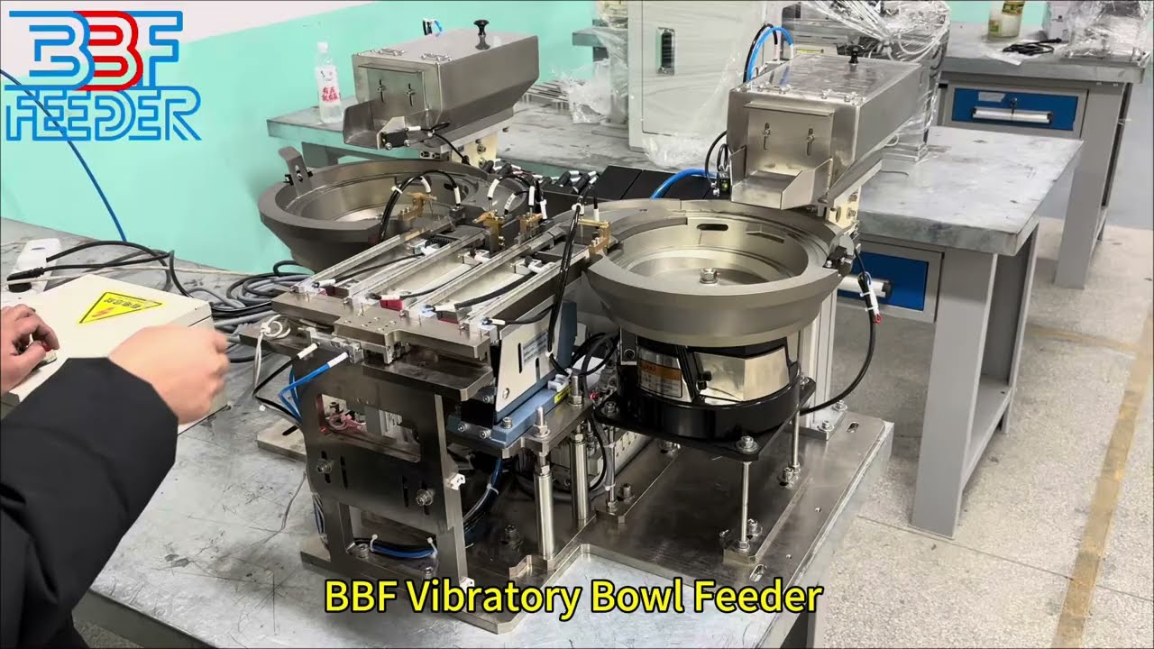 Customized Automatic 304 Stainless Steel Electrical Connector Metal Pins Vibrating Bowl Feeder