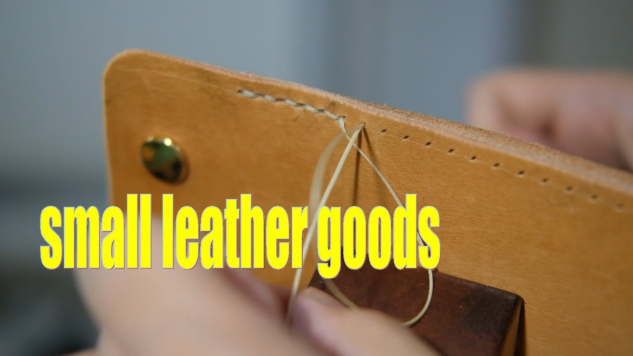 How to install leather bag gusset leathercraft