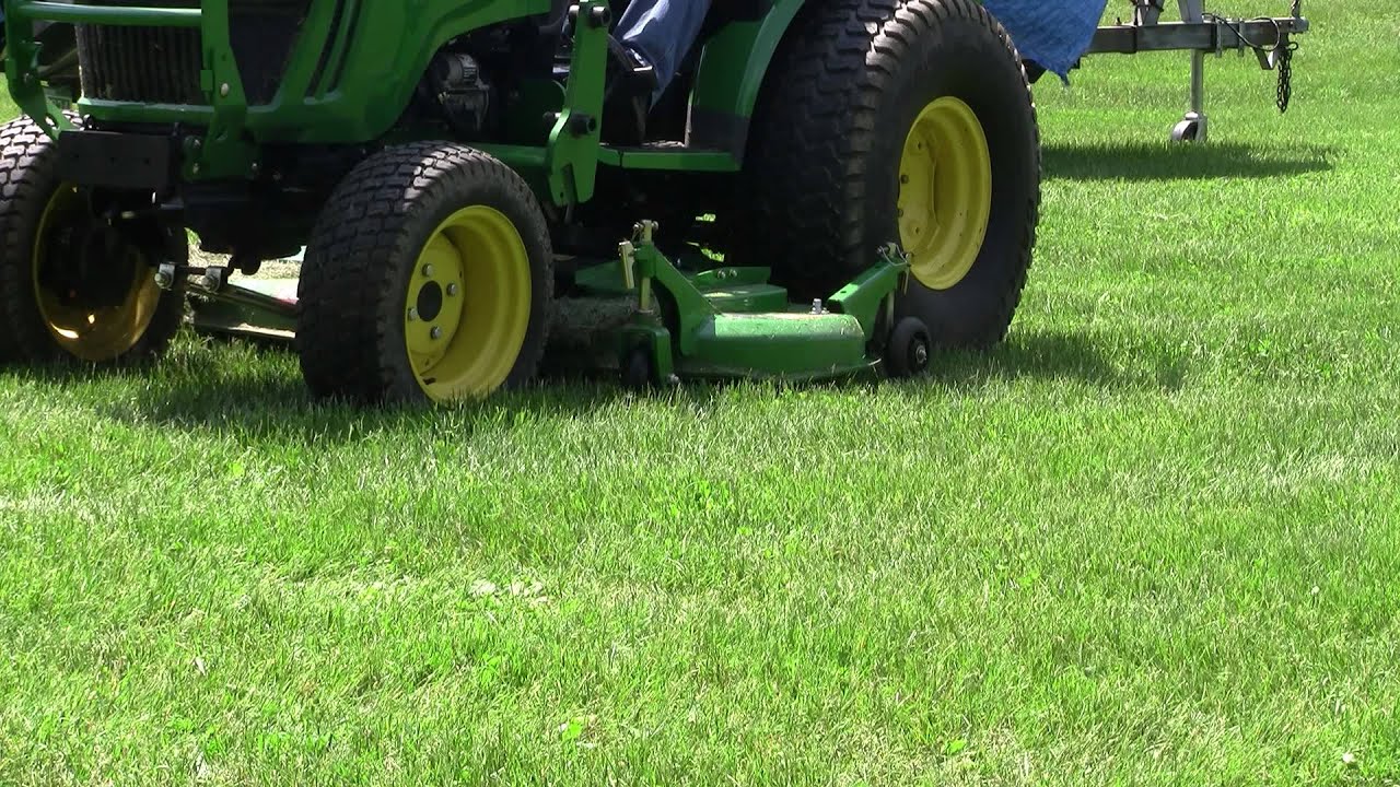 VT Mounting 62D mower deck on John Deere 2520