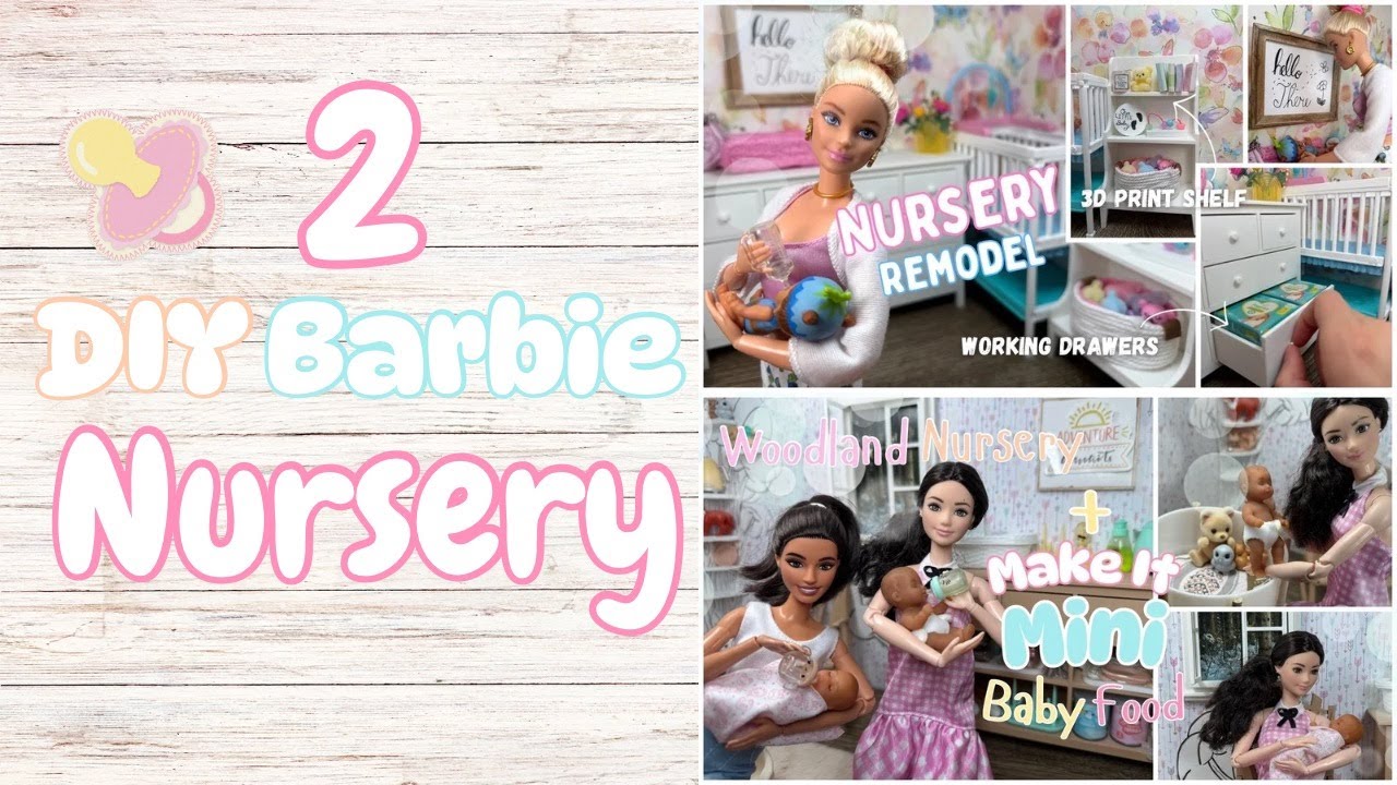🍼 2 Easy DIY Nursery Builds For Your Mini Babies 🍼