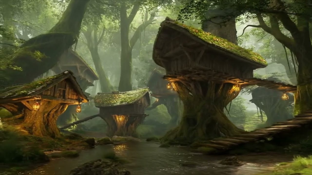 Enchanted Forest to Relax Your Mind #medievalworld #relaxingmusic #ambientfantasy #mindfulness#calm