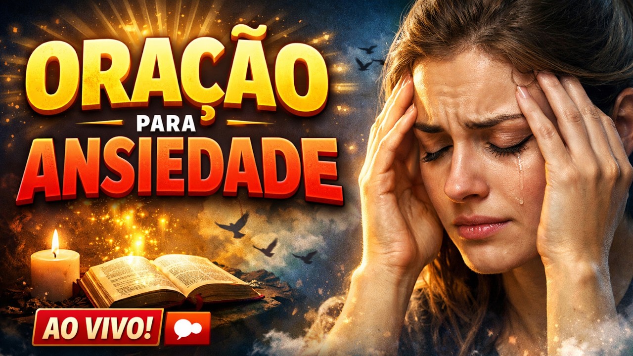 ORAÇÃO PODEROSA PARA ANSIEDADE E PROTEÇÃO | FUNDO MUSICAL  FORTE PARA ORAÇÃO |