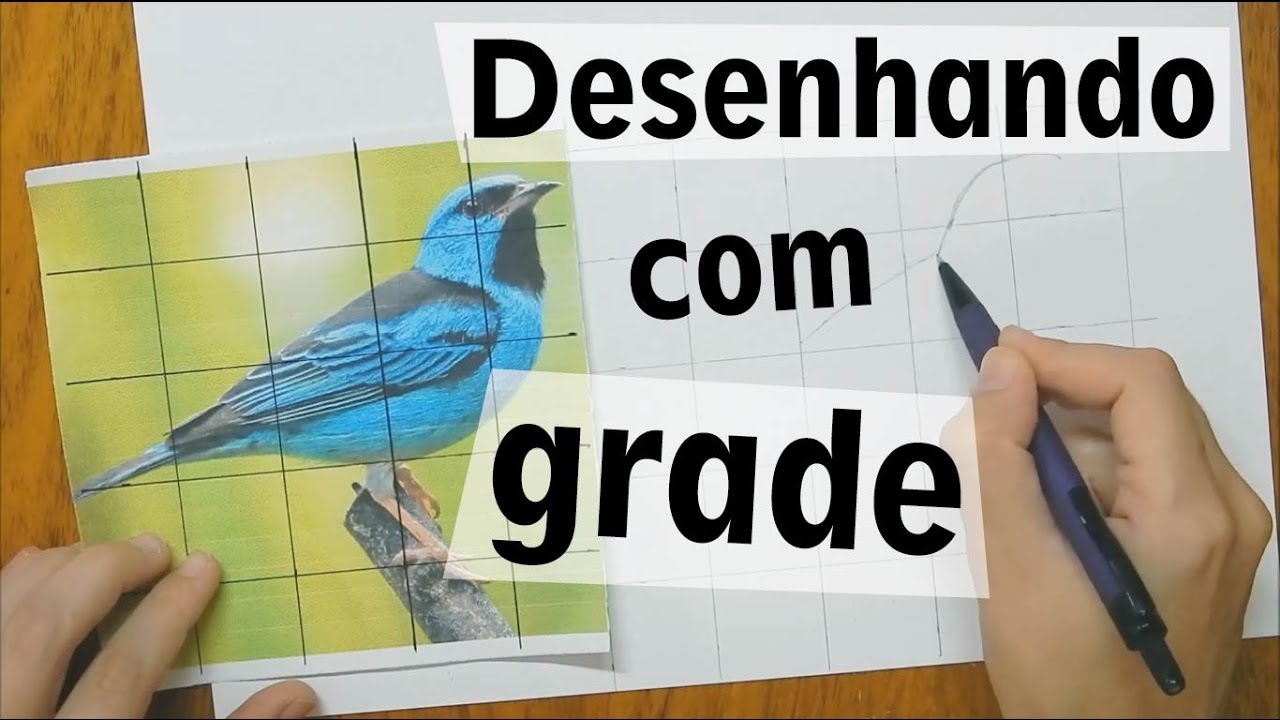 Como desenhar usando grade
