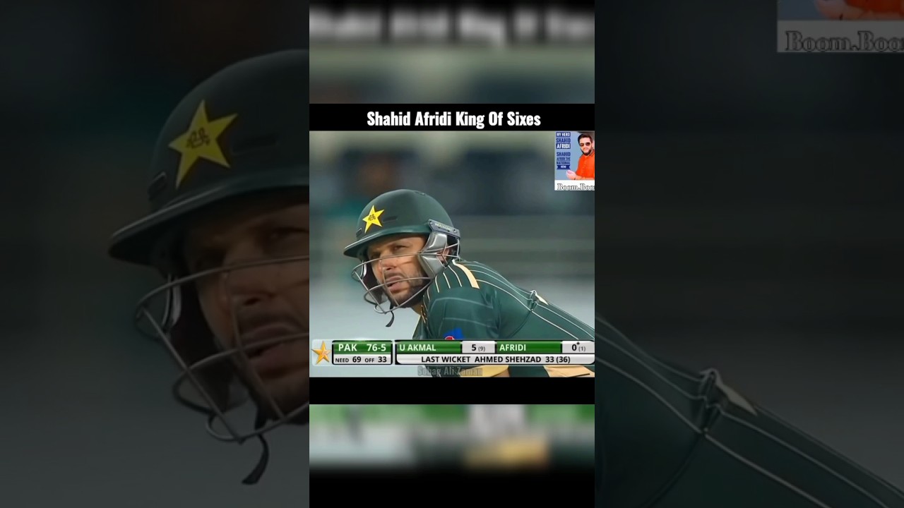 Cricket Ki Dunia Ka Badshah #shahidafridi #millionviews #billionviews @millionview @shahidafridi