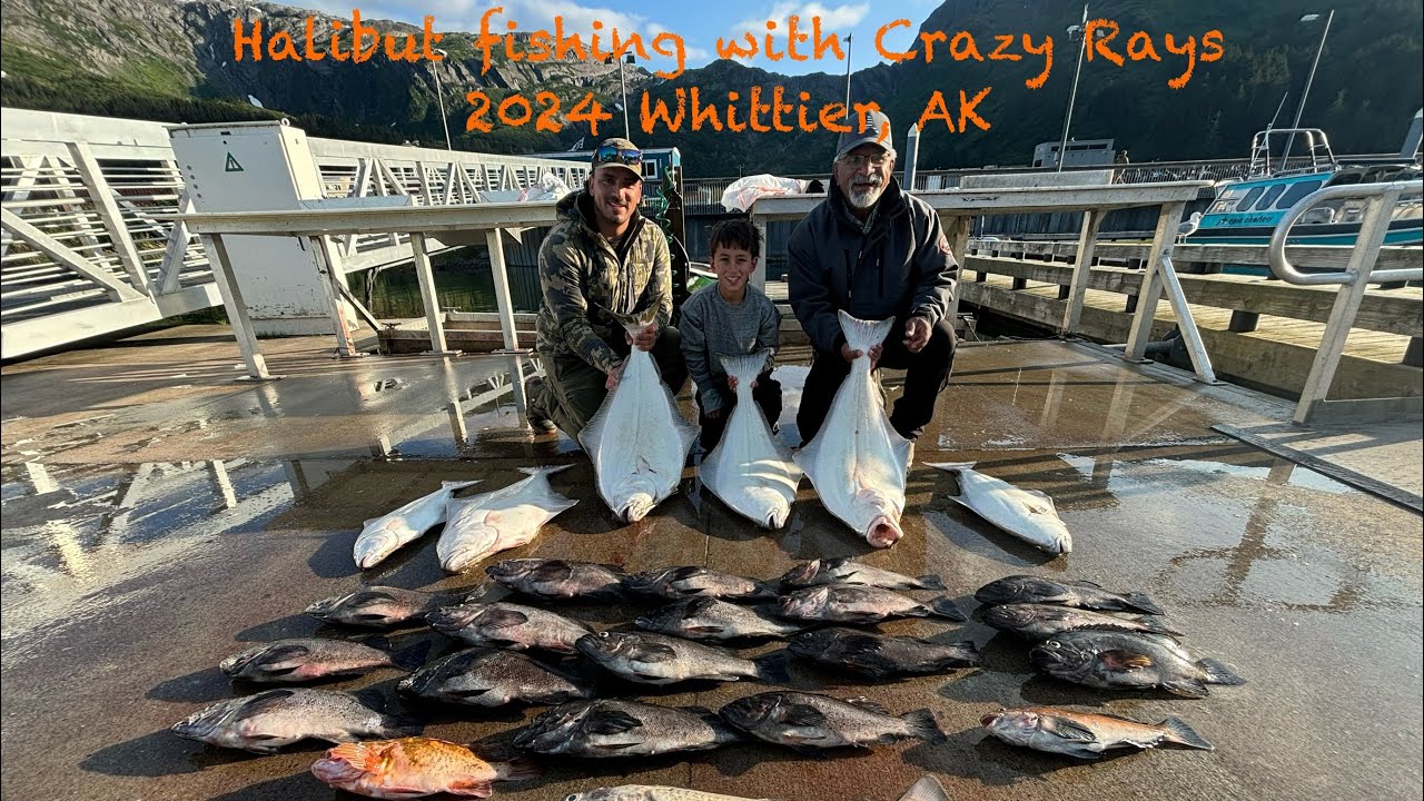 Halibut fishing in Whittier Alaska 2024