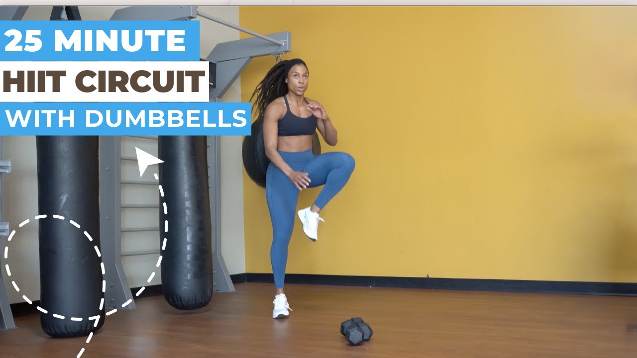 25 Minute Dumbbell HIIT Burnout