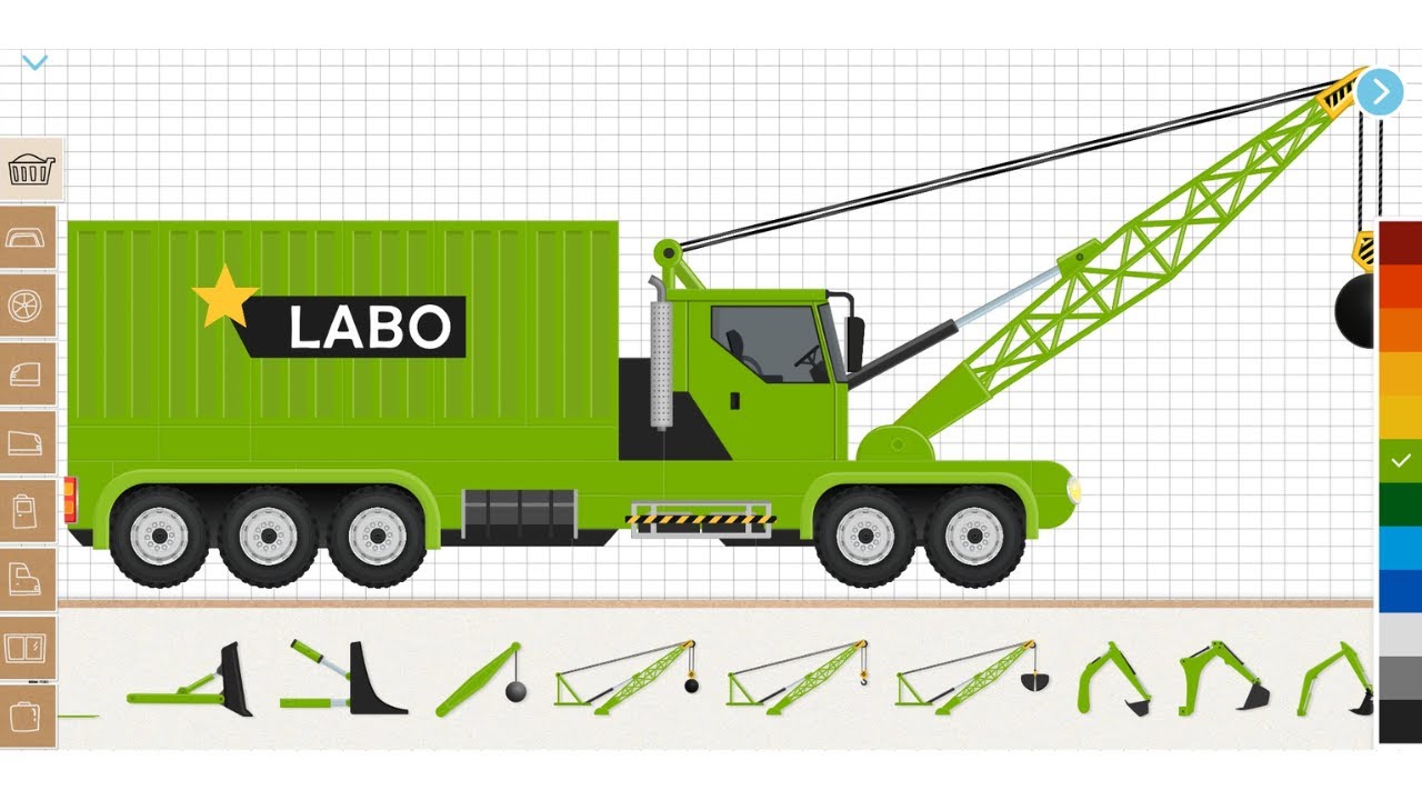 Labo Truk Konstruksi | Bangun Truk Derek Bola Penghancur
