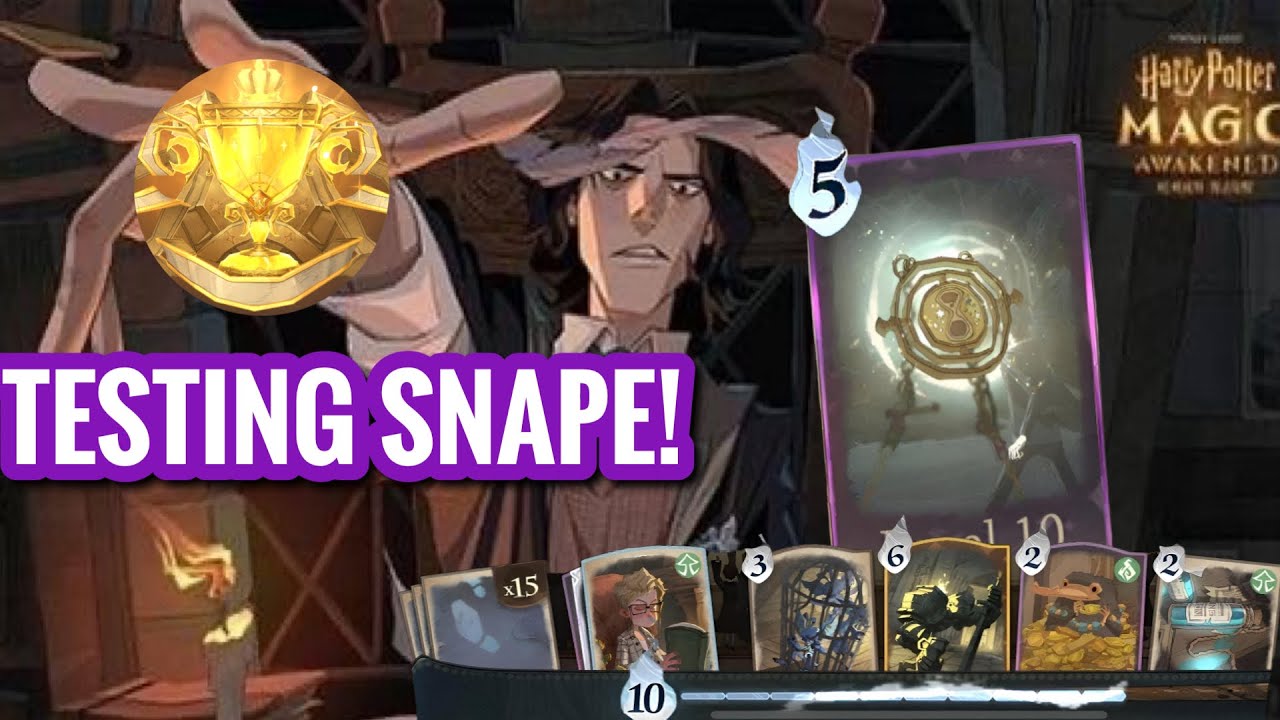 TESTING OUT SEVERUS SNAPE! CLIMBING GRAND MASTER RANK| HARRY POTTER MAGIC AWAKENED!