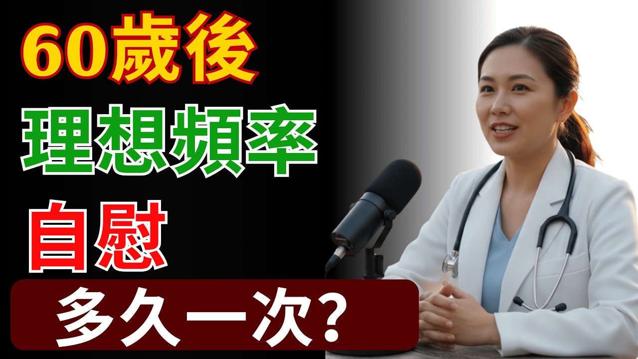 泌尿科醫師揭露：60歲後健康自慰的理想頻率是多少？(非常重要)