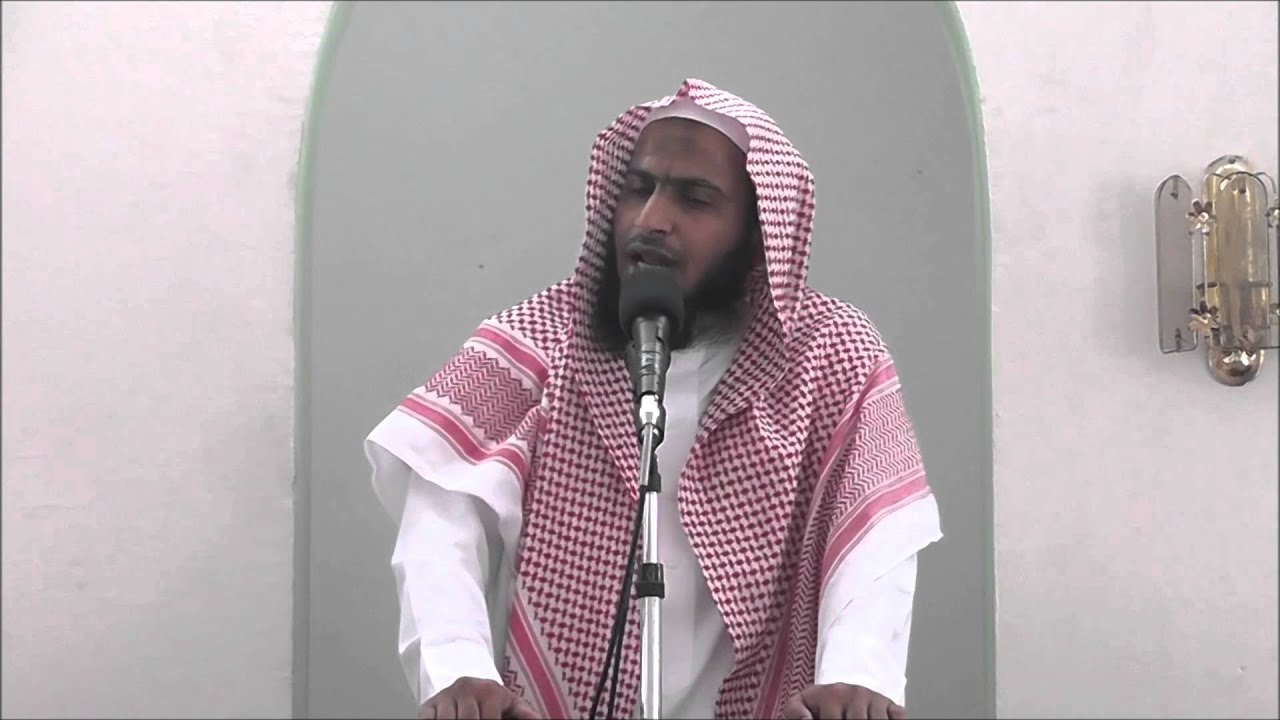 خطبة الشيخ منصور بن فهاد الحربي