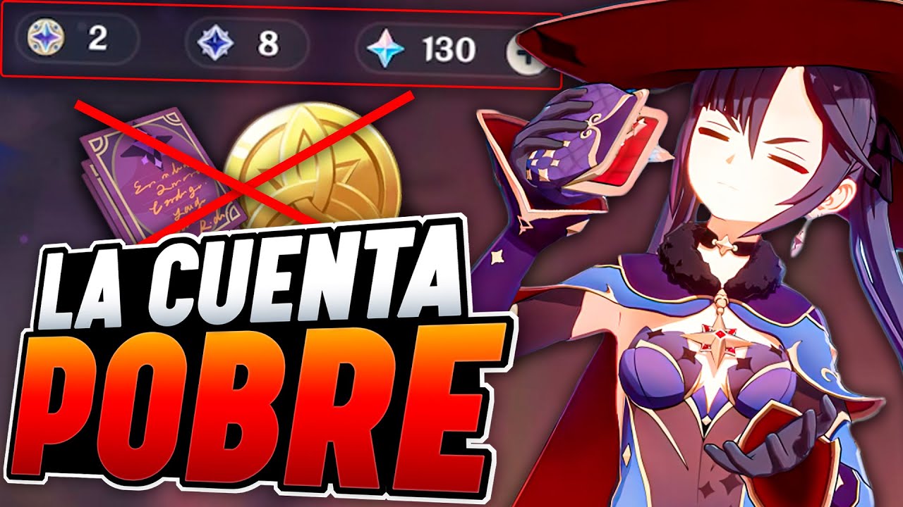 ¡Increíble pero real! La cuenta MÁS pobre en la historia de Genshin Impact 💀💎