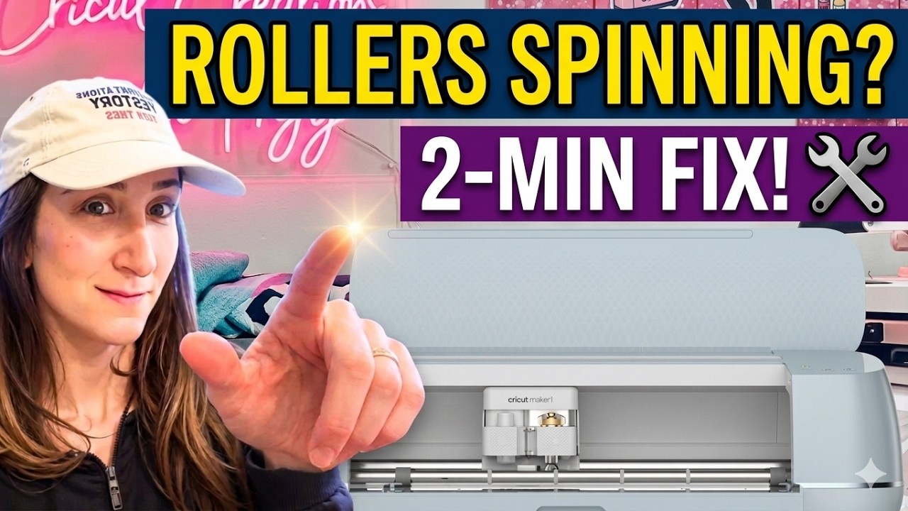 How to Fix Rollers On Cricut Maker That Won’t Stop Spinning