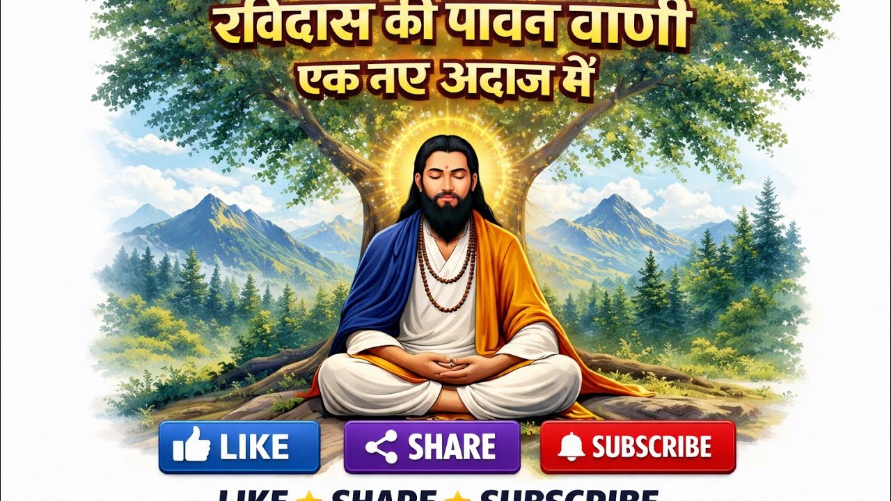 नई धुन, नया जोश – रविदास की वाणी नए अंदाज़ में। पुरानी आत्मा, नया अंदाज़।
