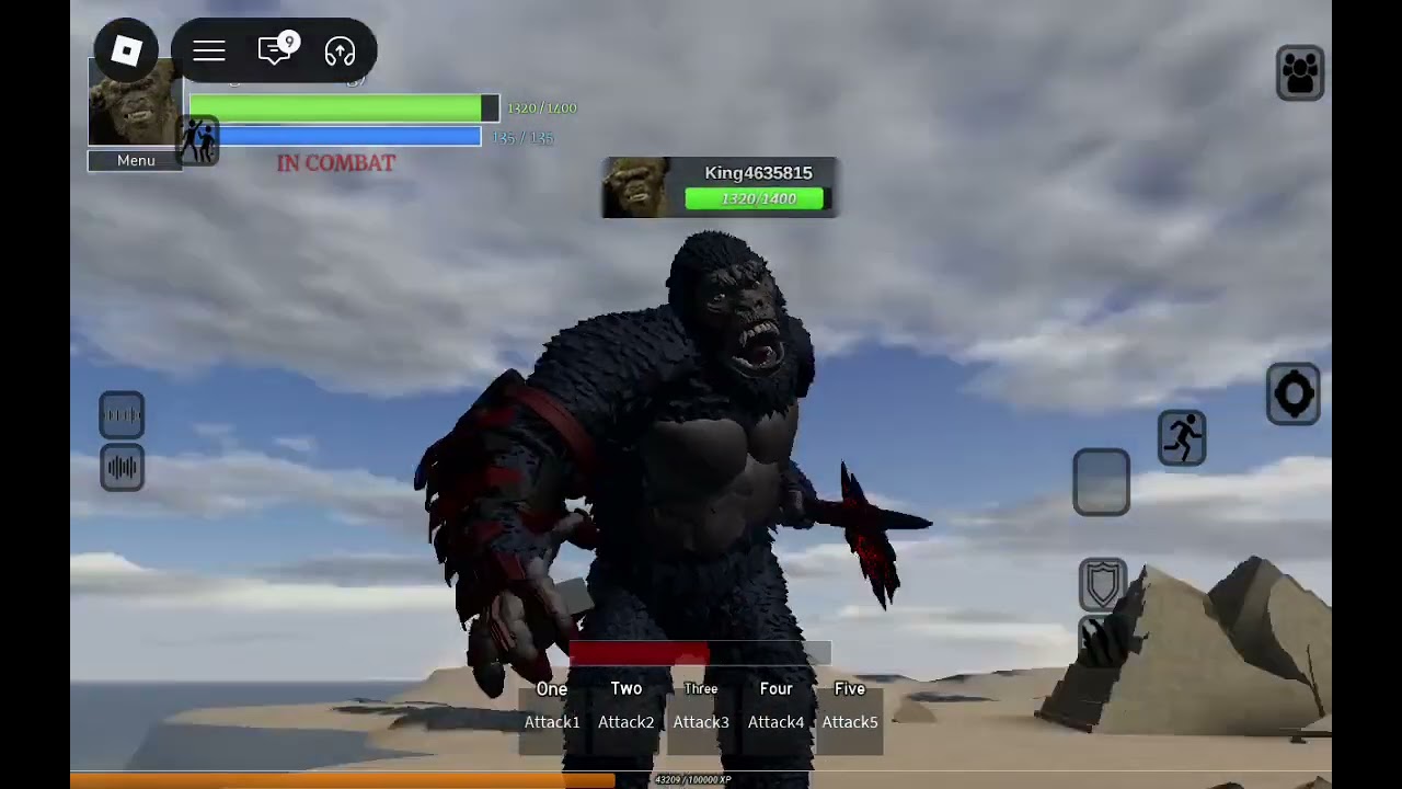 Kong new update Roblox age of Titans game