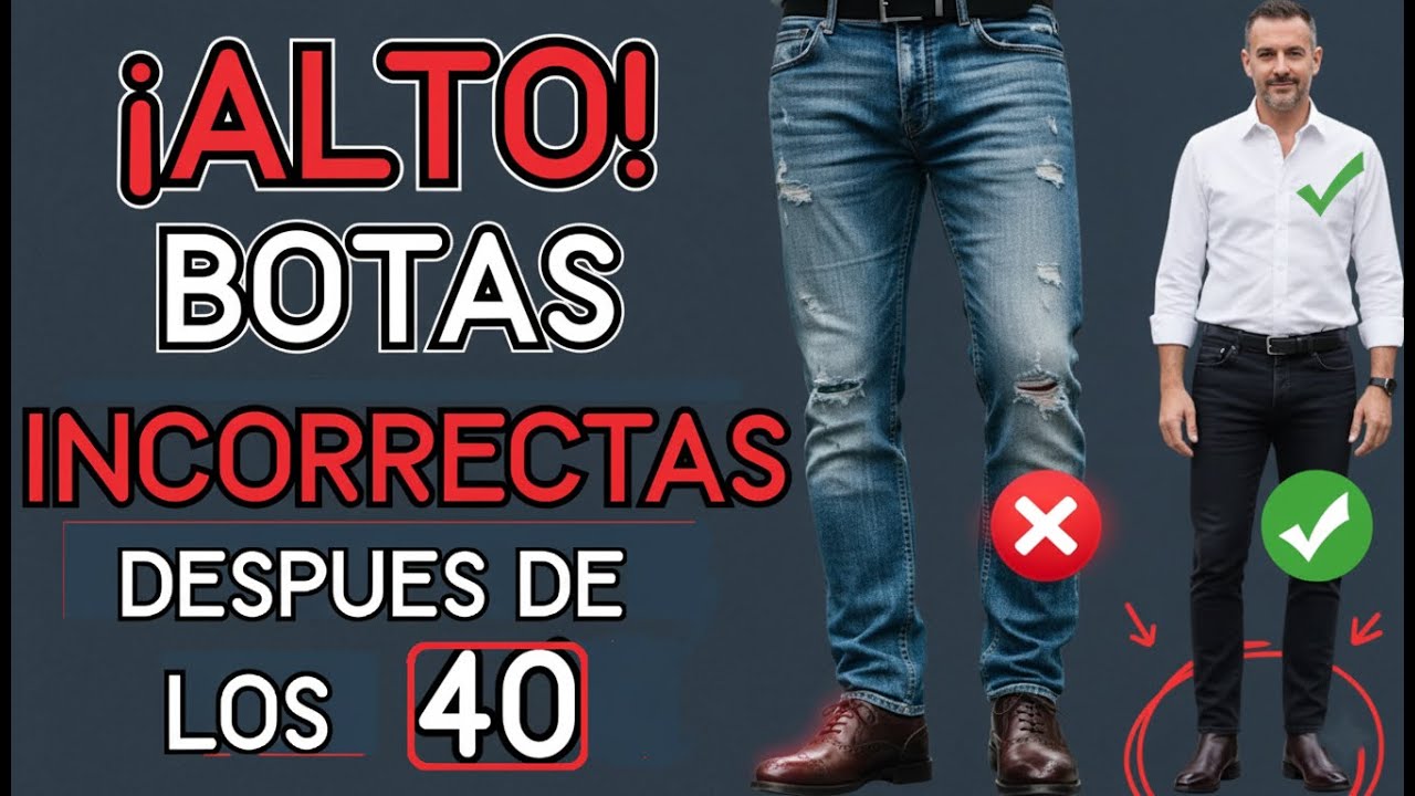 Las MEJORES BOTAS para HOMBRES Mayores de 40 con ESTILO MODERNO | Moda Hombre 40+