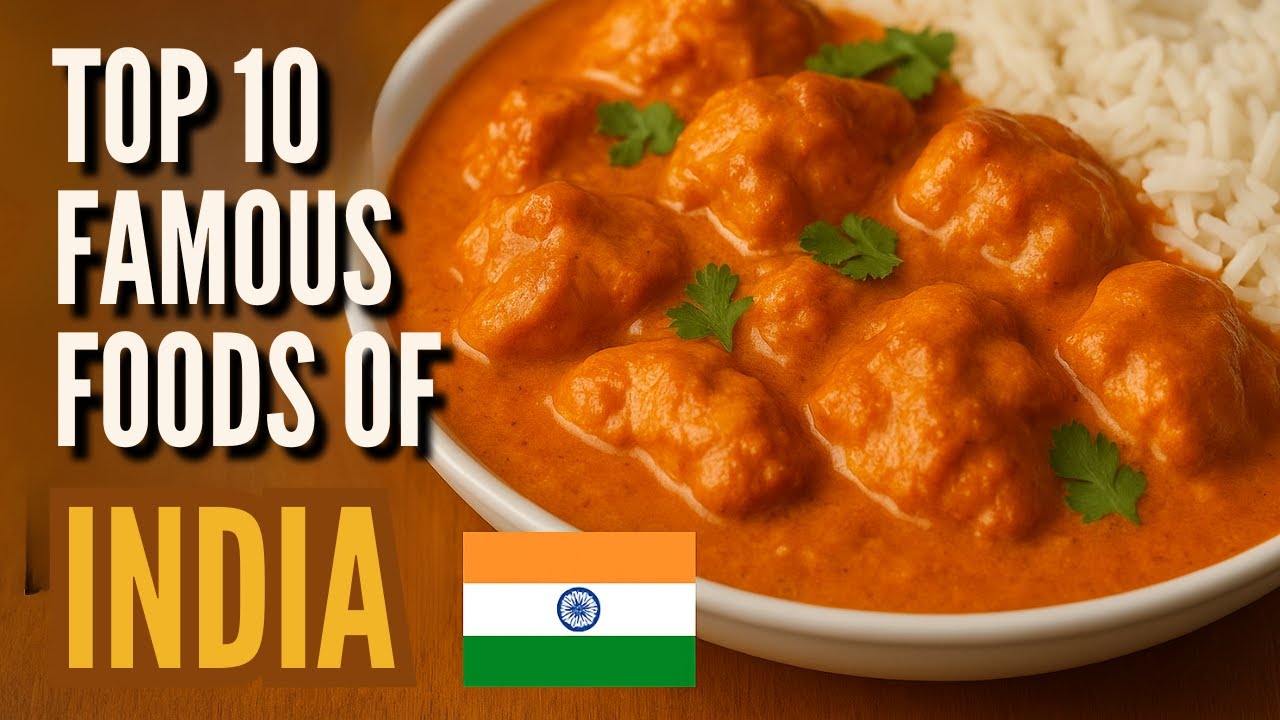 Top 10 Popular Foods in India | Indian Famous Street Food