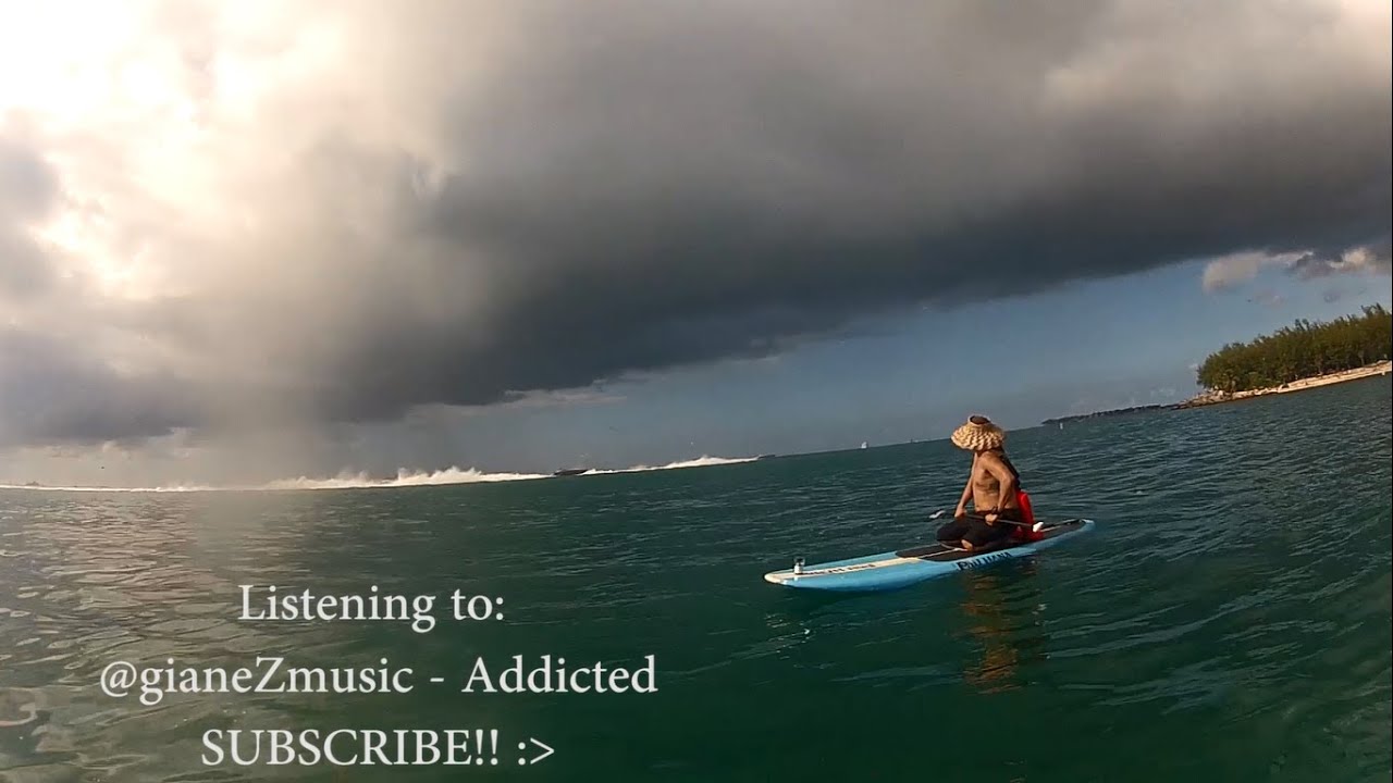 Super Boat Racing 2015 Key West - While Paddleboarding