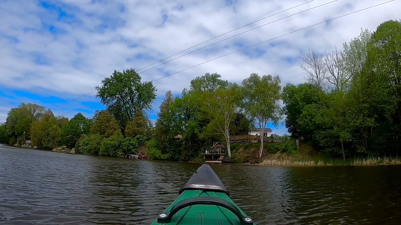 Boating on Black River, Sutton Ontario