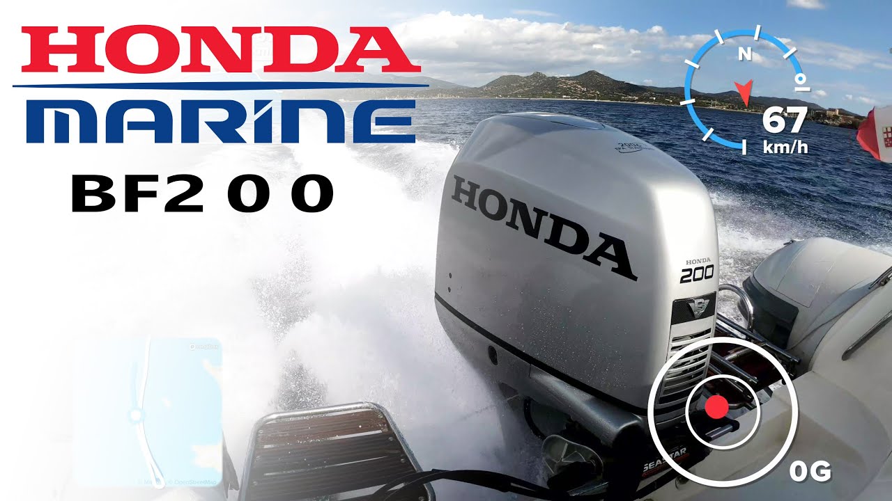 Honda BF200 on BSC 75    0-67 km/h acceleration. Gopro 7 Black Telemetry