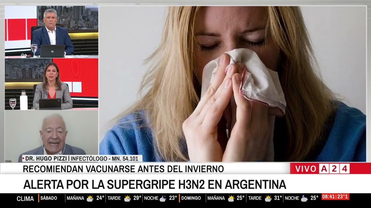 🔴 ALERTA POR LA SUPERGRIPE H3N2 EN ARGENTINA