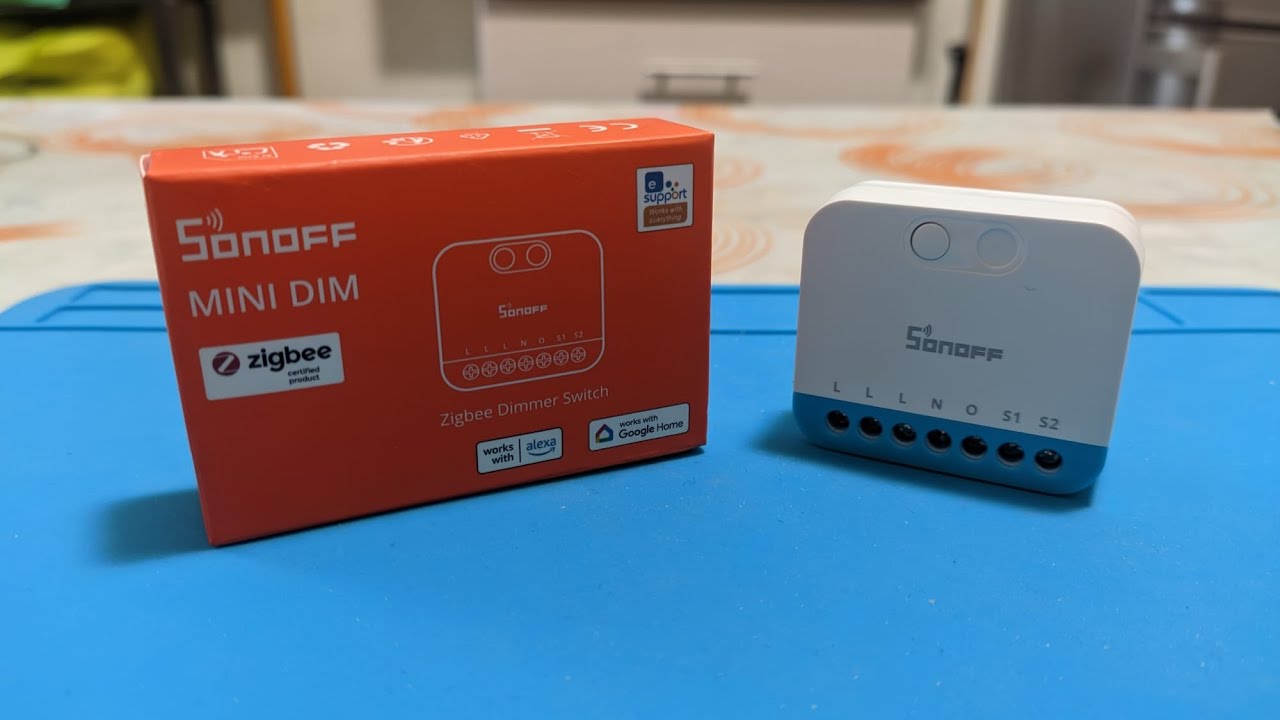 Sonoff mini dim versione zigbee (MINI-ZBDIM ) con sorpresa finale.
