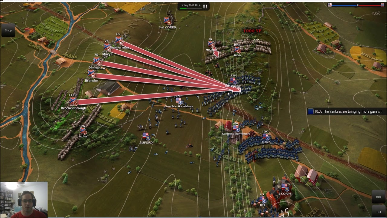 Ultimate General Gettysburg: Part 1: New Beginning!