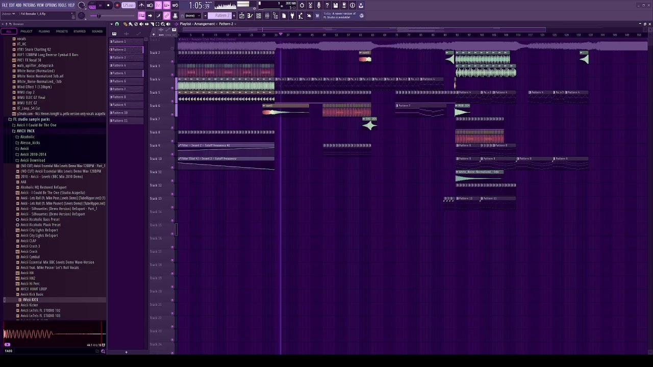 Part 1 Remaking Avicii Penguin (and some other stuff)