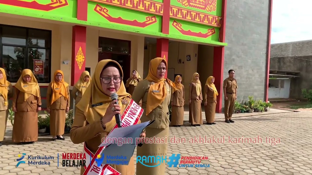 Pelantikan osis smpn44 periode 2025-2026
