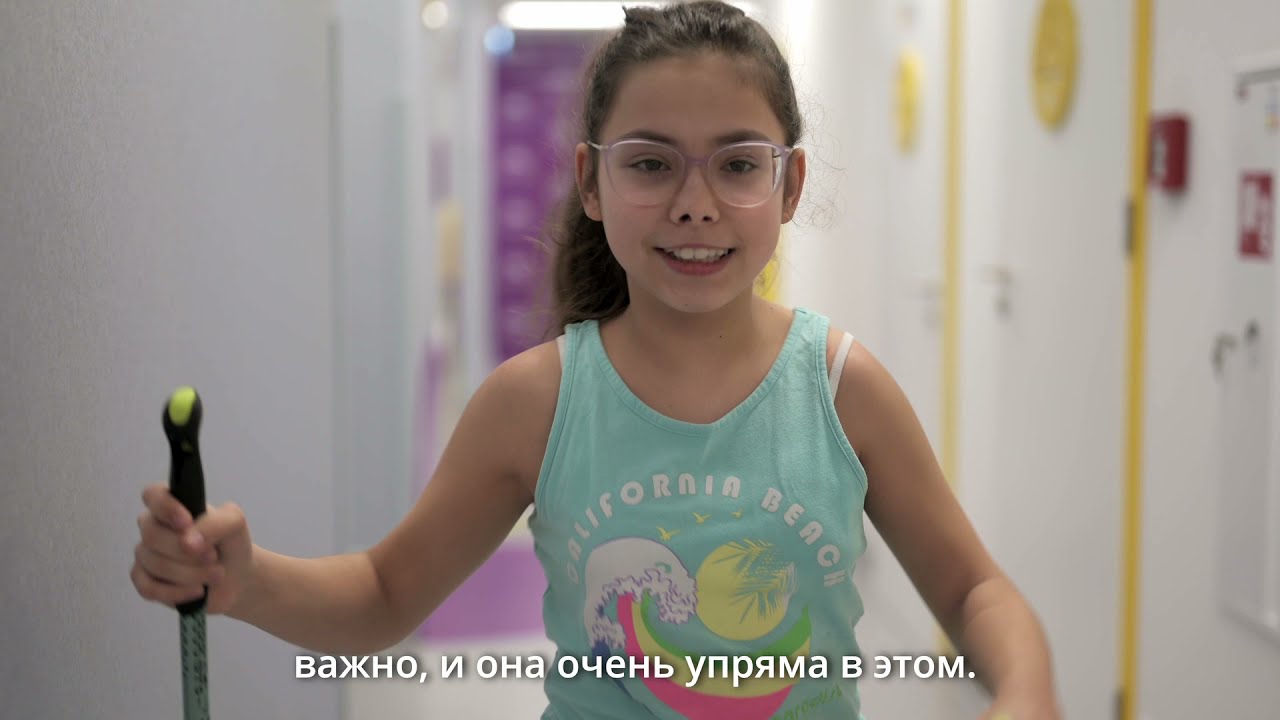 Paley European Institute - История Клаудии - детский церебральный паралич