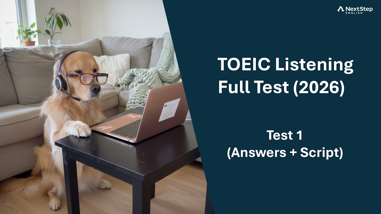 TOEIC Listening Full Mock Test 1 [with Answers & Transcripts]
