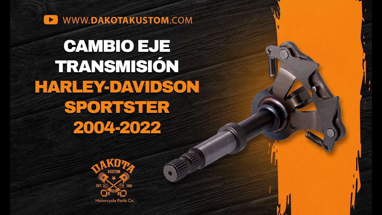 Cambio Eje Transmisión Harley-Davidson Sportster 2004-2022 - Dakota Kustom