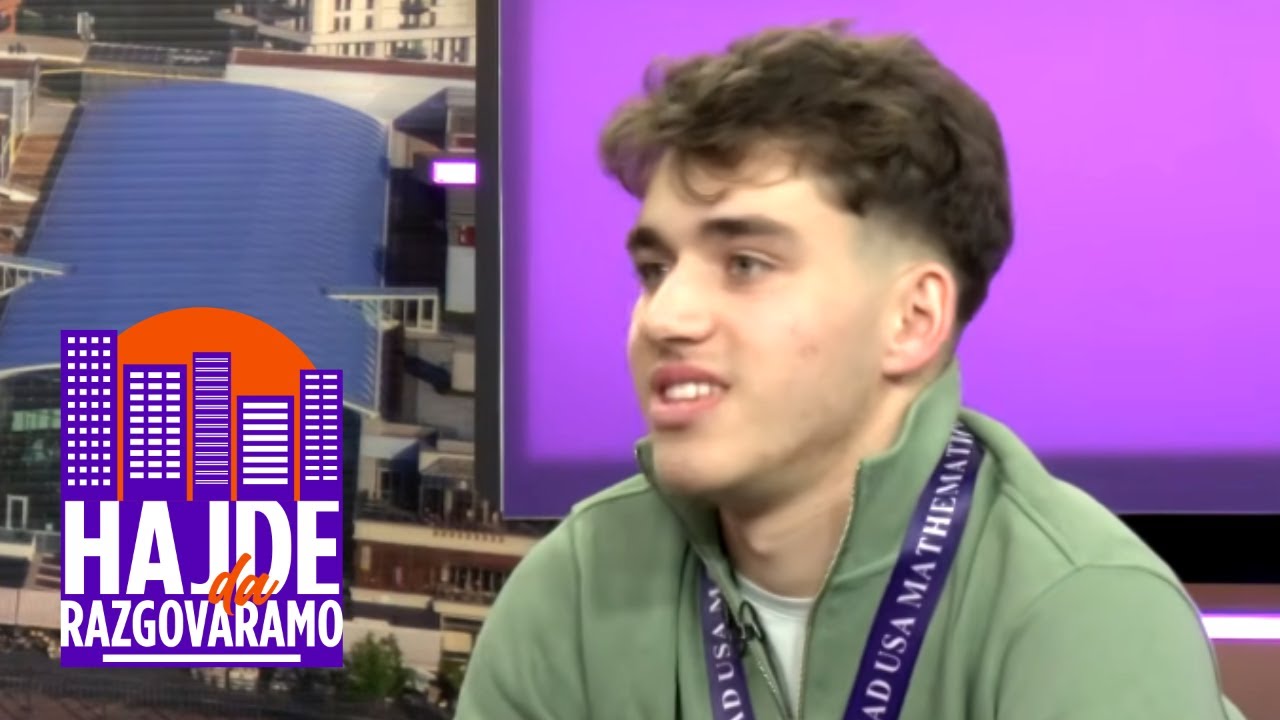 Genije iz Matematičke gimnazije i put do svetskog vrha | Hajde da razgovaramo (cela emisija)