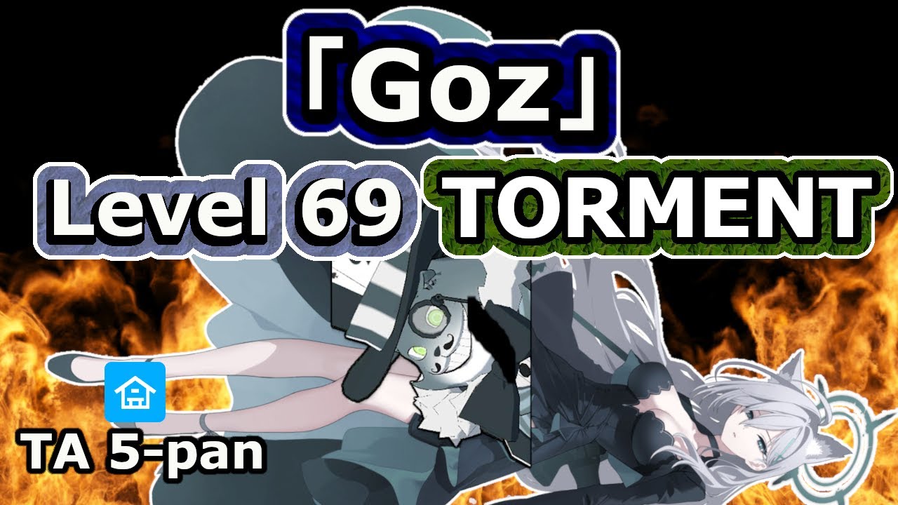 「Goz」Lvl 69 TORMENT Total Assault Blue - Indoors 5-Pan - (Blue Archive Global)