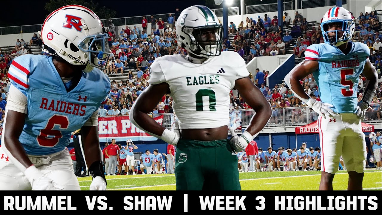 Rummel vs. Shaw (HIGHLIGHTS) || Michigan commit Jasper Parker & Norman Taylor RUN WILD in Week 3! 🔥🏈