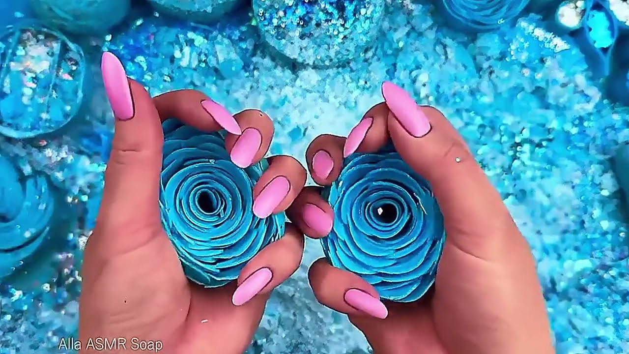 [ASMR] Deeply Relaxing Soap Carving & Crumbles (No Talking) | Satisfying Crushing Sounds