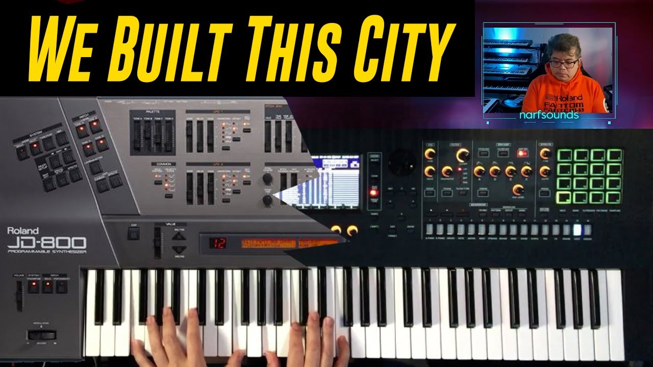 We Built This City Starship Fantom EX | All JD800 Patches