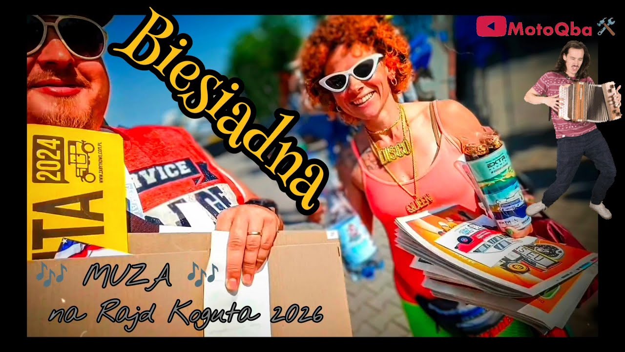 NUTA na RAJD KOGUTA 2026 wersja BIESIADNA / FOLK hymn rajdu muzyka piosenka #MotoQba 